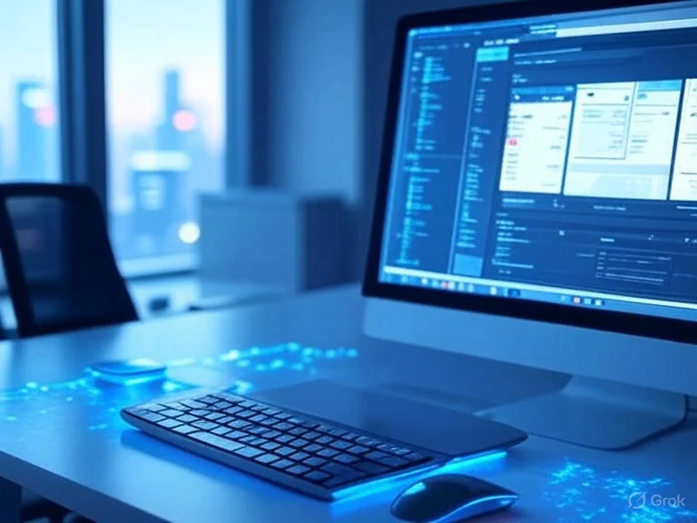 StuartTech.com project screenshot showing New company website showcasing technology consulting services and expertise